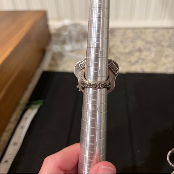 Sweetbird Studio Sterling Silver Learn And Move On Ring 6.75 - Picture 8 of 8